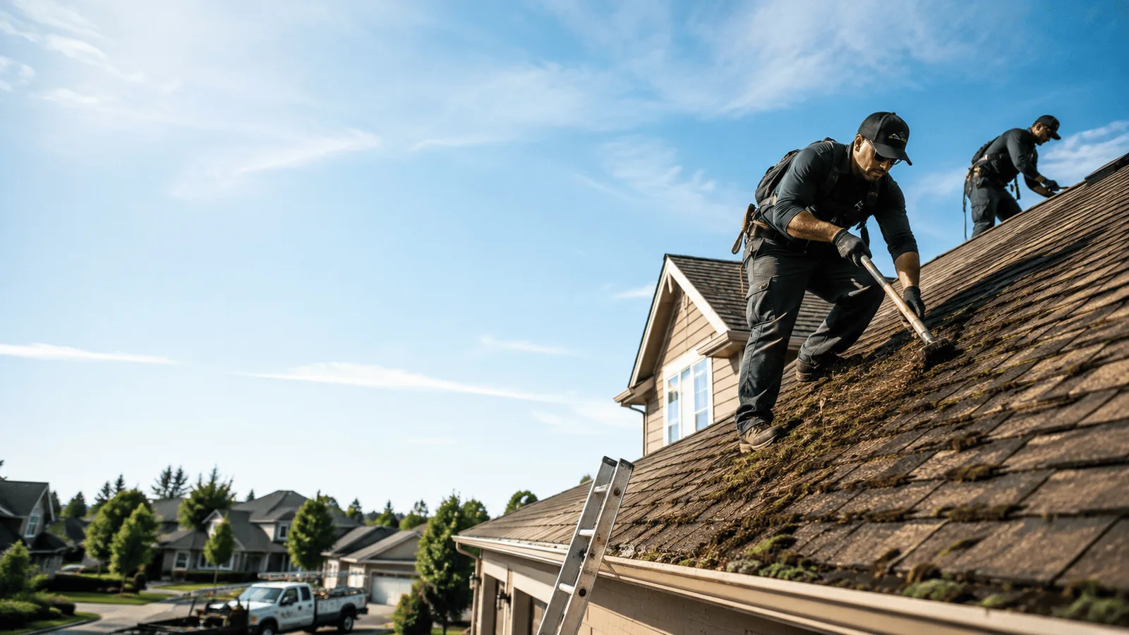 Roof Moss Removal in Kelseyville, CA near me
